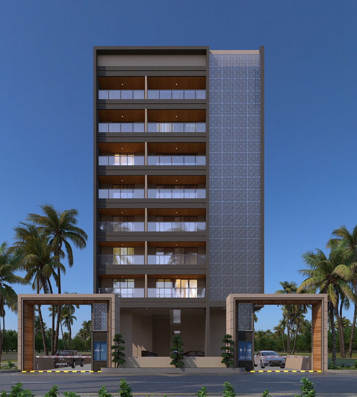 Mangaldeep Sapphire Nest tower visual